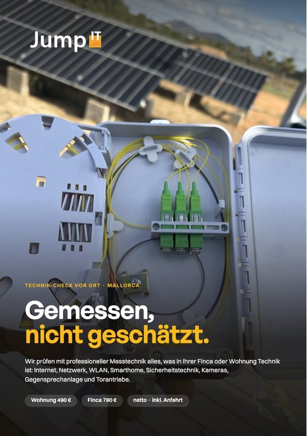 Titelseite der Technik-Check-Broschüre: Gemessen, nicht geschätzt.