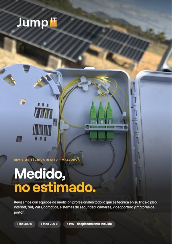 Portada del folleto de la revisión técnica: medido, no estimado.