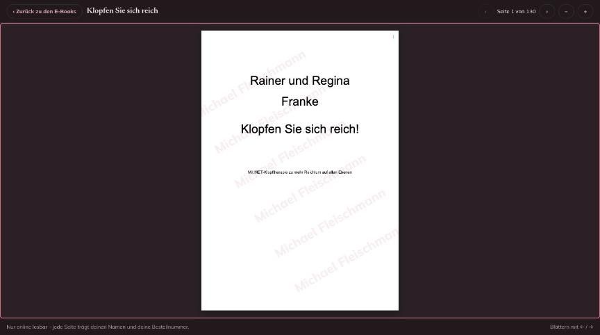 E-Book-Leseansicht mit Wasserzeichen