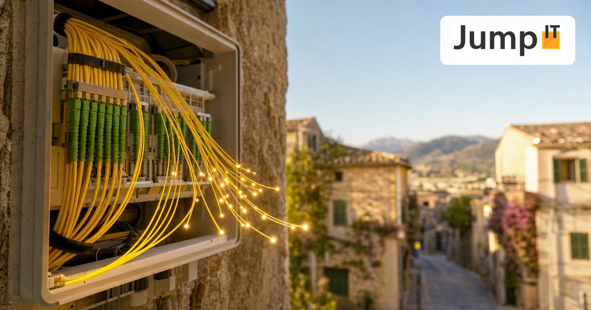 Glasfasertechnologie in Spanien – Movistar, Orange, Vodafone und regionale Anbieter wie IBRED und Connectabalear im Vergleich