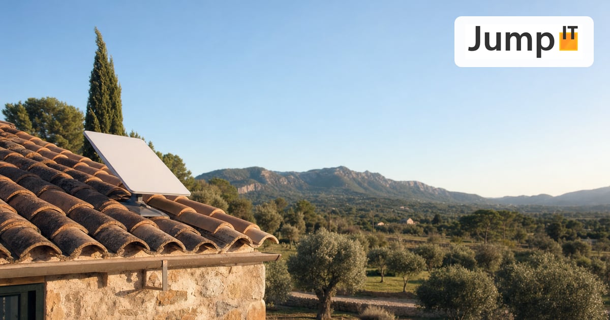 Starlink auf Mallorca – Endlich schnelles Internet, auch auf der Finca