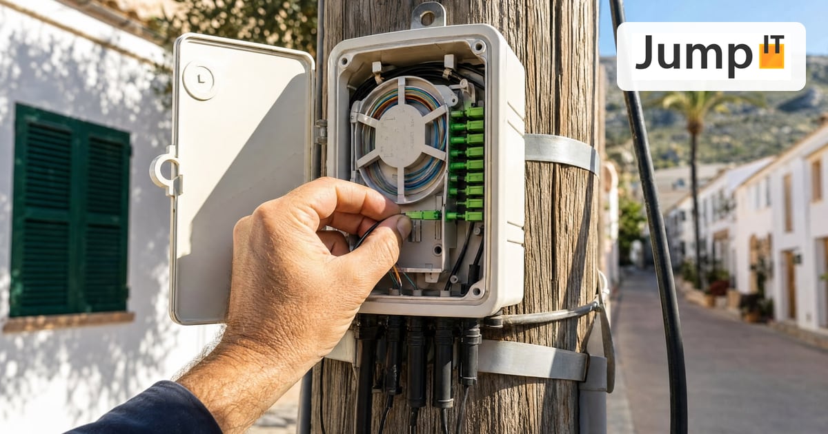 Wie funktioniert das Glasfasernetz von Movistar auf Mallorca?